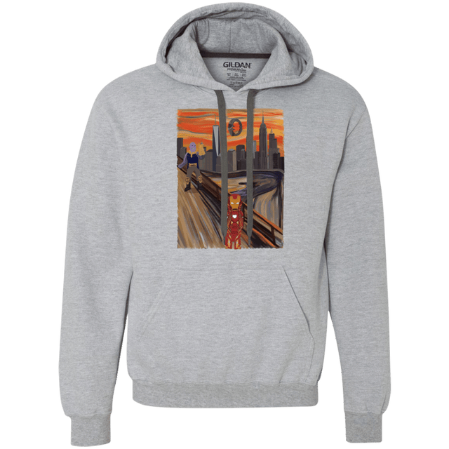 Sweatshirts Sport Grey / S Iron Scream Premium Fleece Hoodie