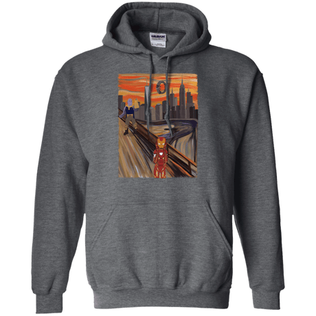 Sweatshirts Dark Heather / S Iron Scream Pullover Hoodie