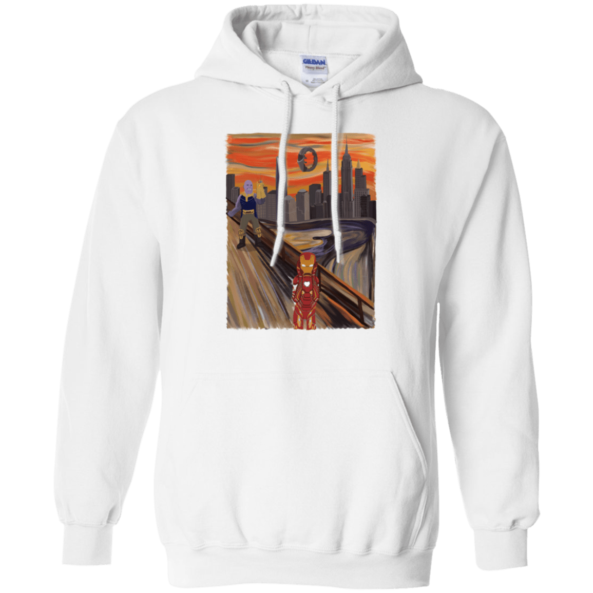 Sweatshirts White / S Iron Scream Pullover Hoodie