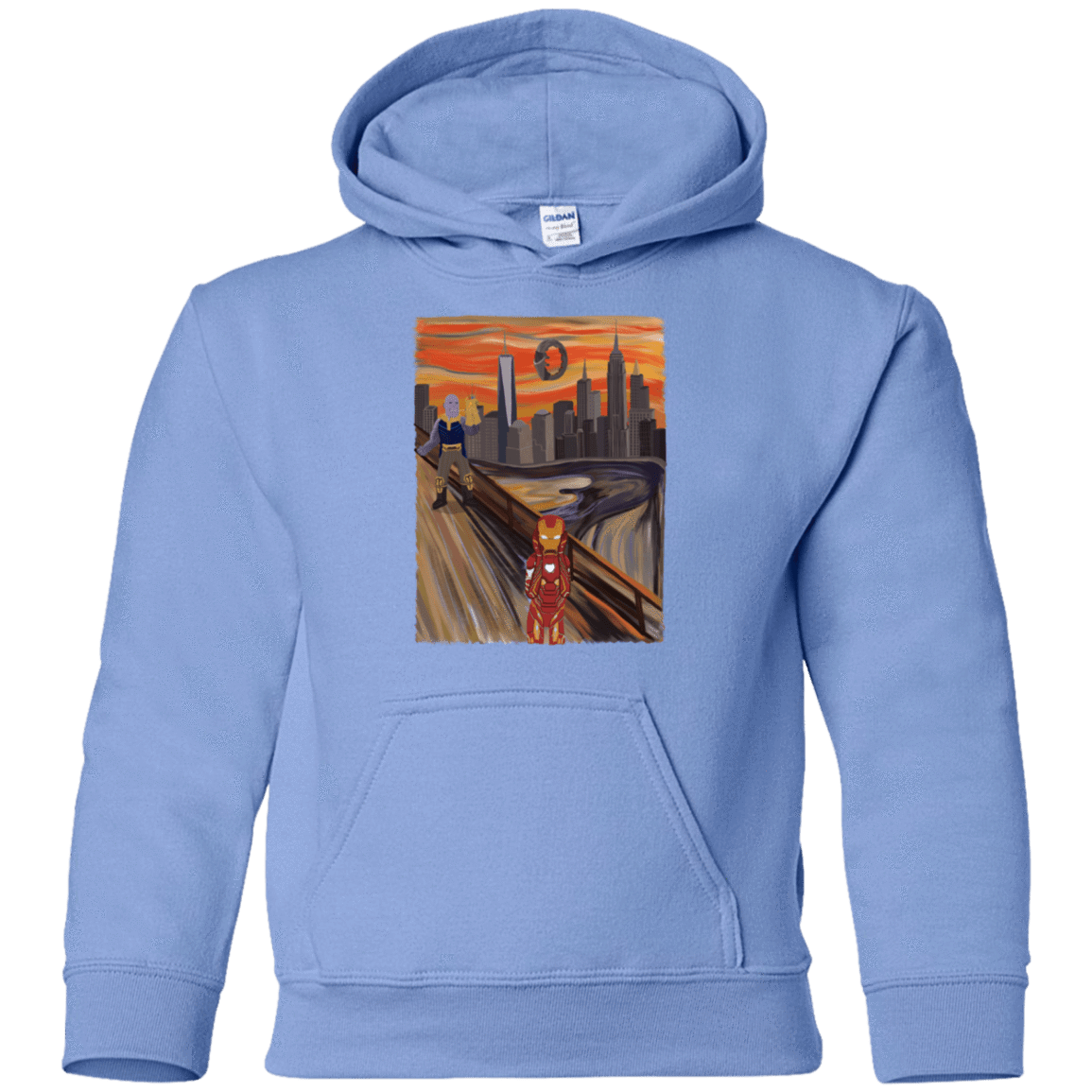 Sweatshirts Carolina Blue / YS Iron Scream Youth Hoodie