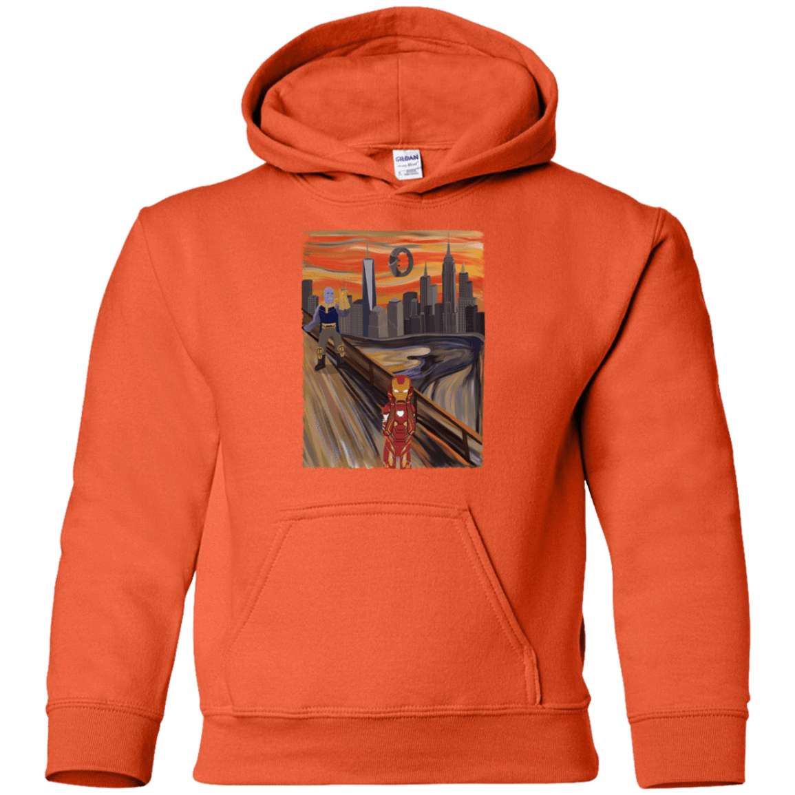 Sweatshirts Orange / YS Iron Scream Youth Hoodie