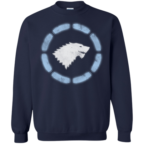 Sweatshirts Navy / Small Iron Stark Crewneck Sweatshirt