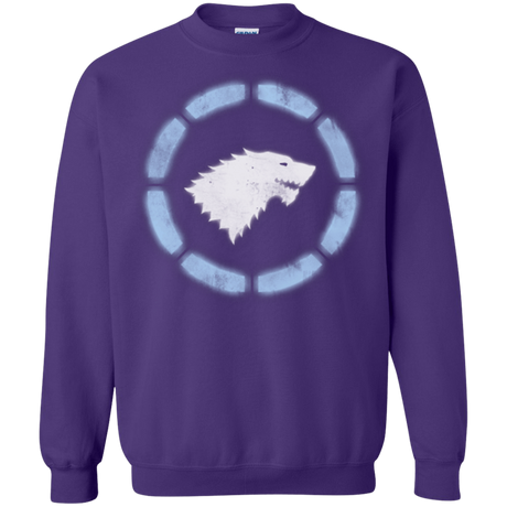 Sweatshirts Purple / Small Iron Stark Crewneck Sweatshirt