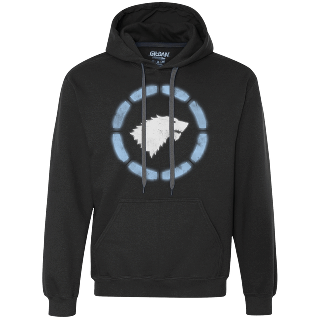 Sweatshirts Black / Small Iron Stark Premium Fleece Hoodie