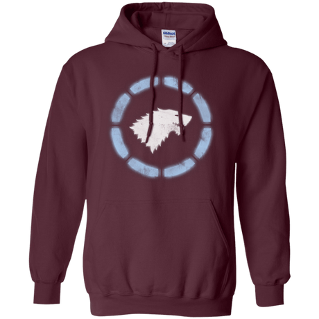 Sweatshirts Maroon / Small Iron Stark Pullover Hoodie