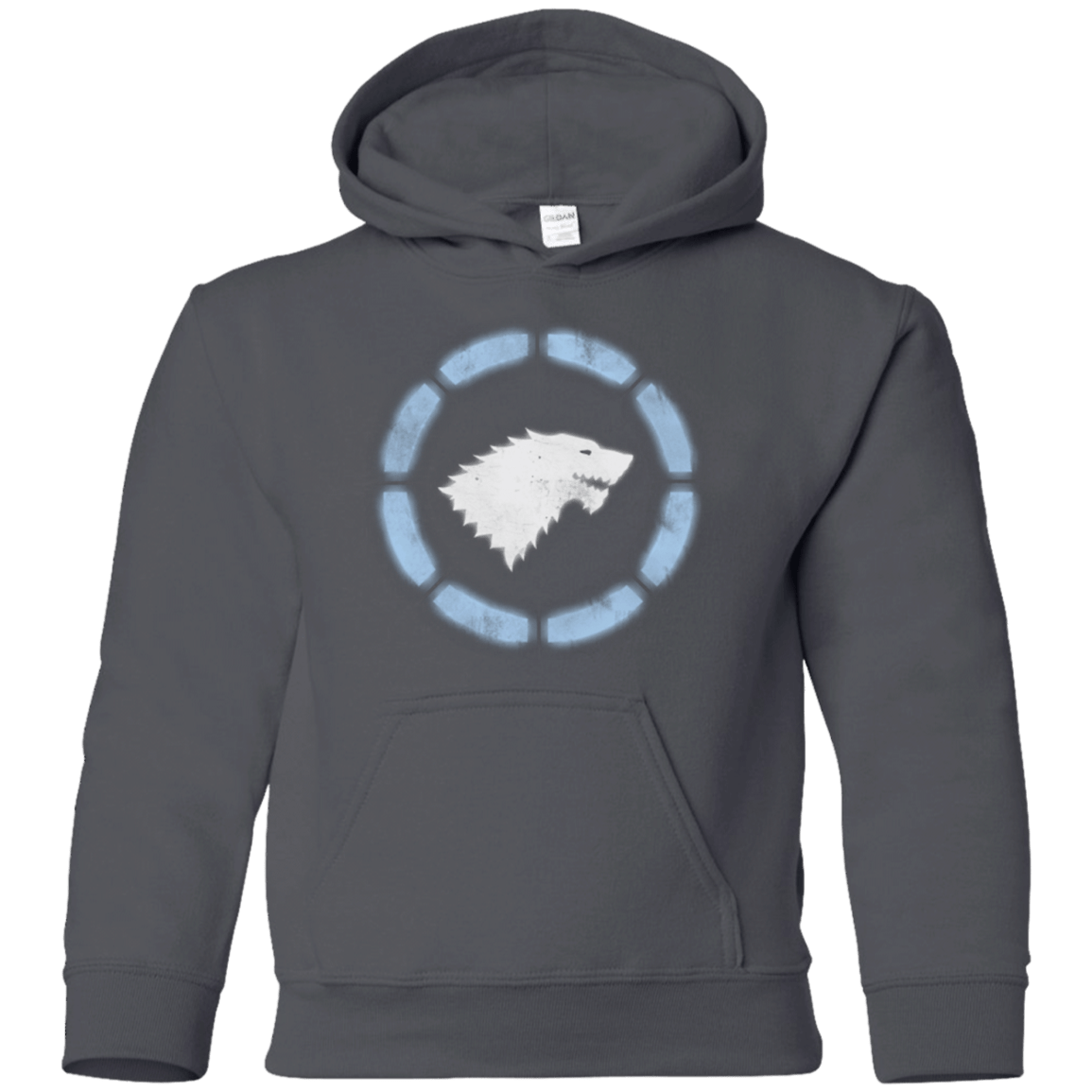 Sweatshirts Charcoal / YS Iron Stark Youth Hoodie