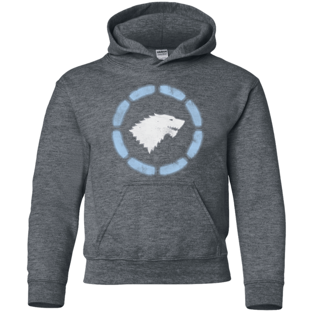 Sweatshirts Dark Heather / YS Iron Stark Youth Hoodie