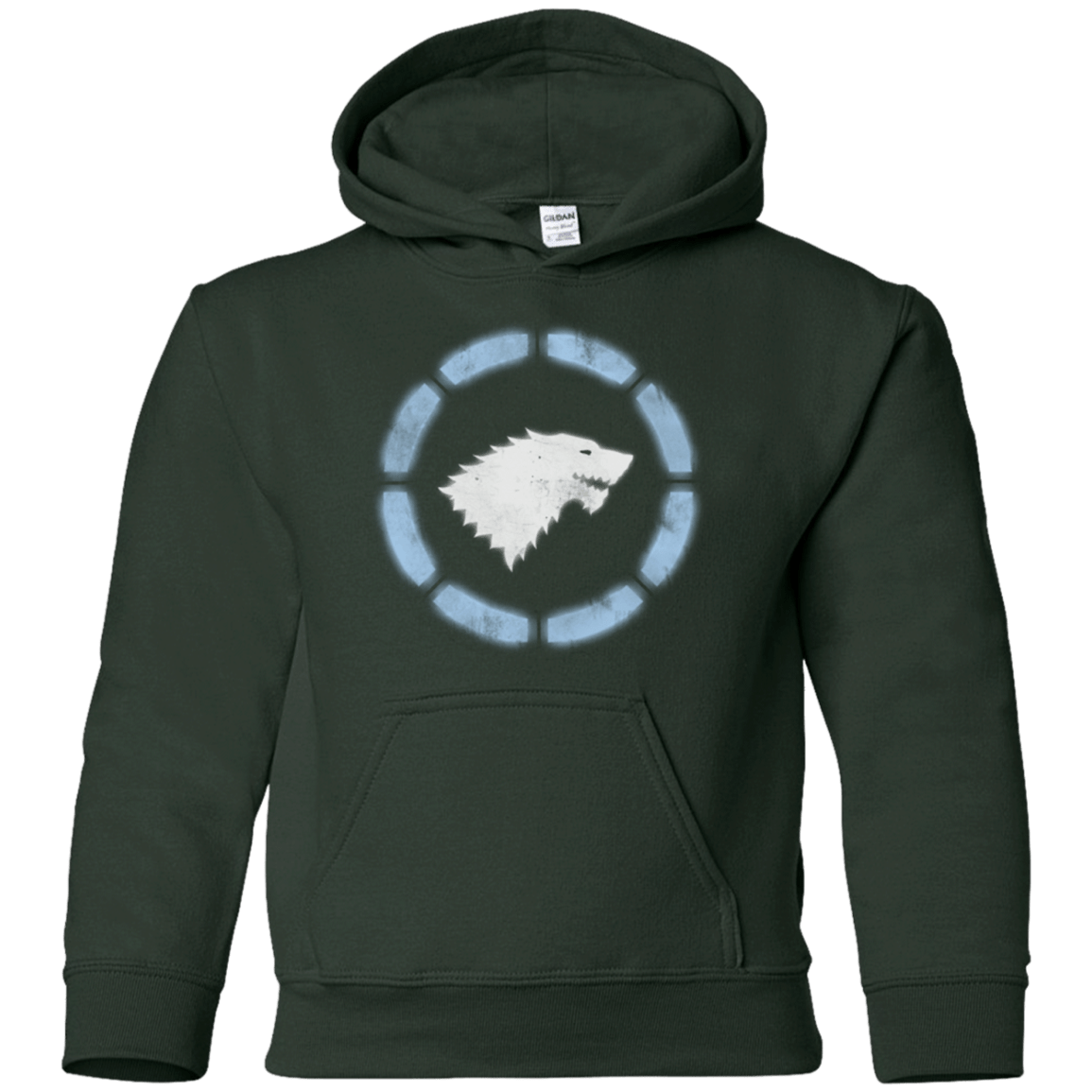 Sweatshirts Forest Green / YS Iron Stark Youth Hoodie
