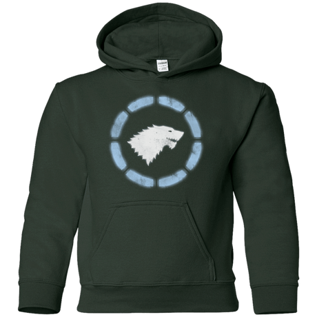 Sweatshirts Forest Green / YS Iron Stark Youth Hoodie