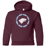 Sweatshirts Maroon / YS Iron Stark Youth Hoodie