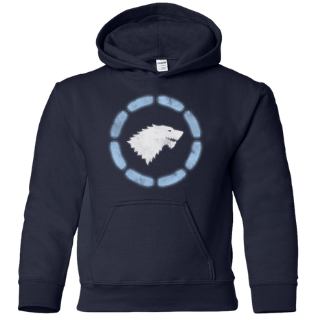 Sweatshirts Navy / YS Iron Stark Youth Hoodie