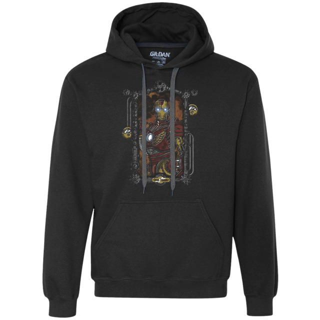 Sweatshirts Black / Small Iron Steam Premium Fleece Hoodie