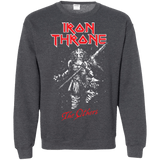 Sweatshirts Dark Heather / Small Iron Throne Crewneck Sweatshirt