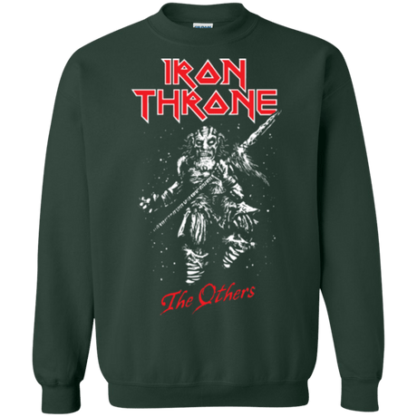 Sweatshirts Forest Green / Small Iron Throne Crewneck Sweatshirt