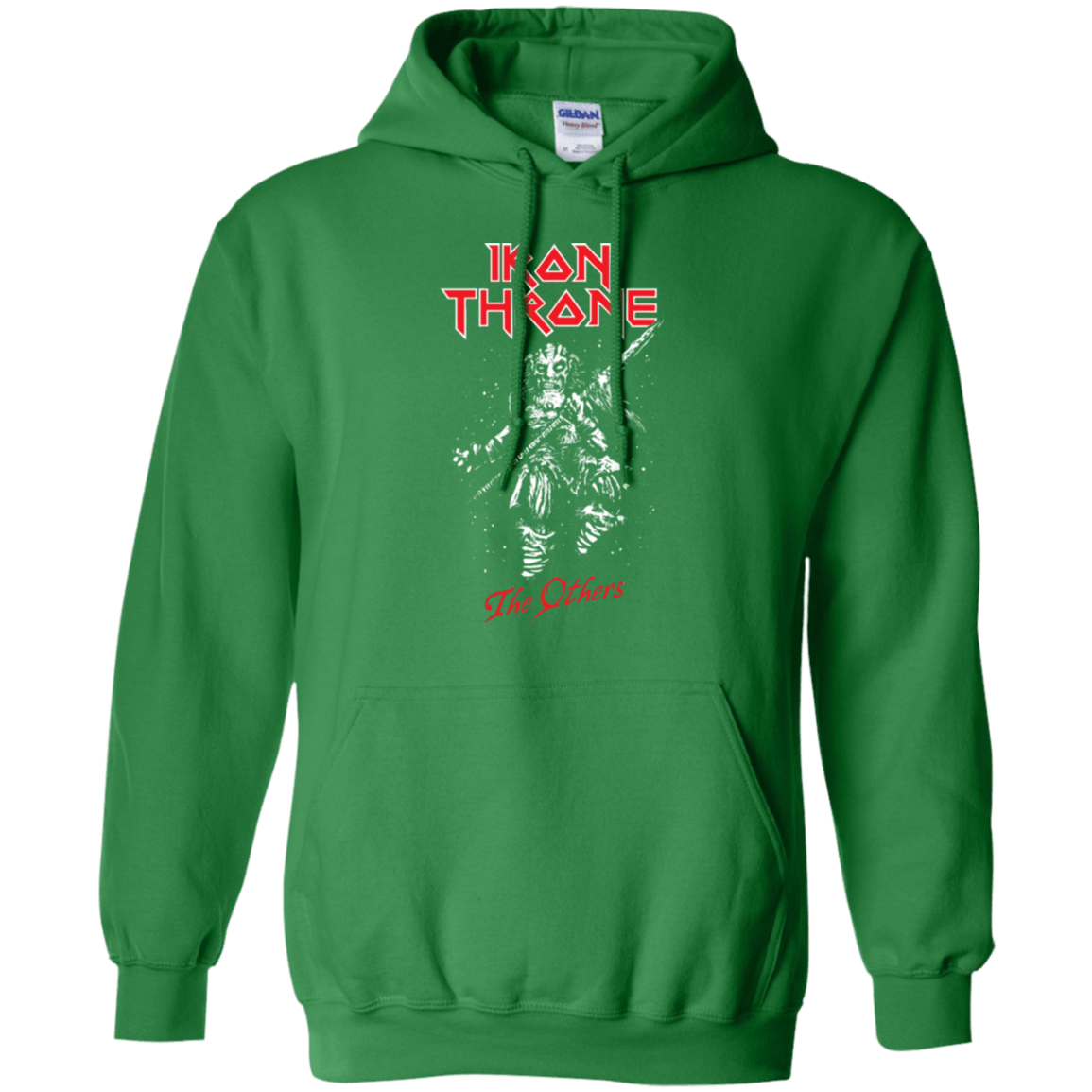 Sweatshirts Irish Green / Small Iron Throne Pullover Hoodie