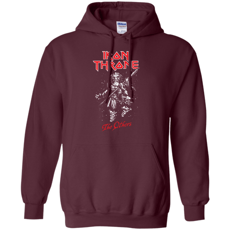 Sweatshirts Maroon / Small Iron Throne Pullover Hoodie