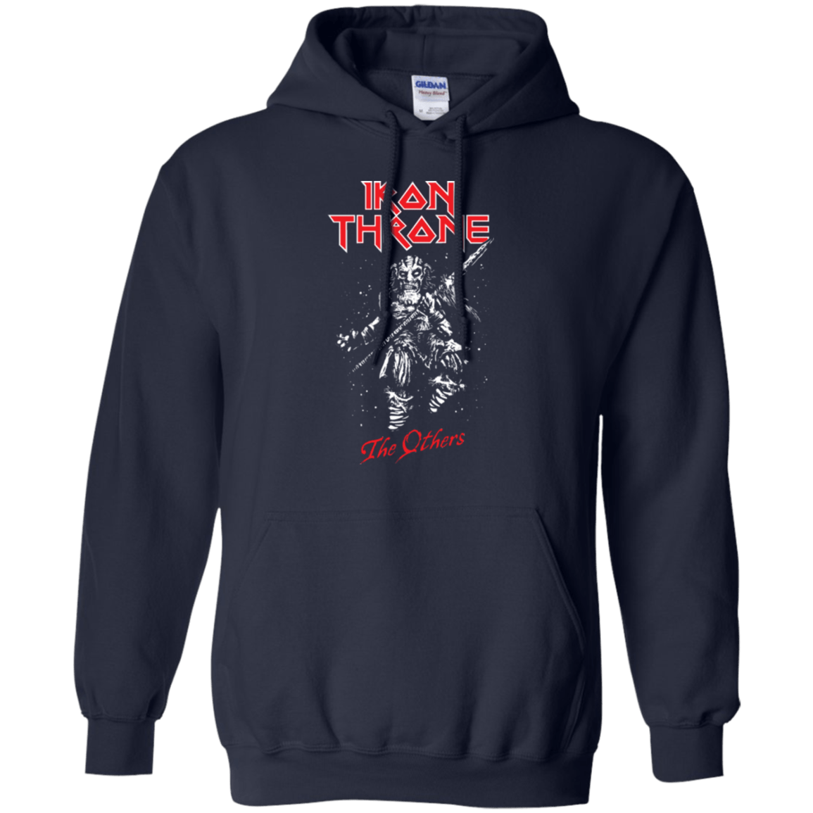 Sweatshirts Navy / Small Iron Throne Pullover Hoodie