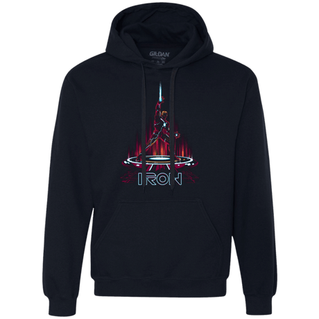 Sweatshirts Navy / Small IRON TRON Premium Fleece Hoodie