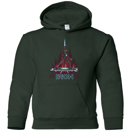 Sweatshirts Forest Green / YS IRON TRON Youth Hoodie