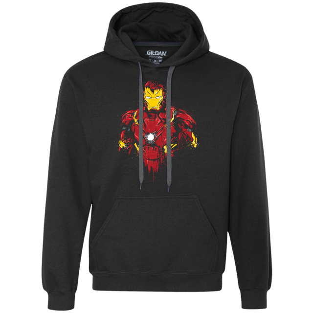 Sweatshirts Black / S Iron Warrior Premium Fleece Hoodie