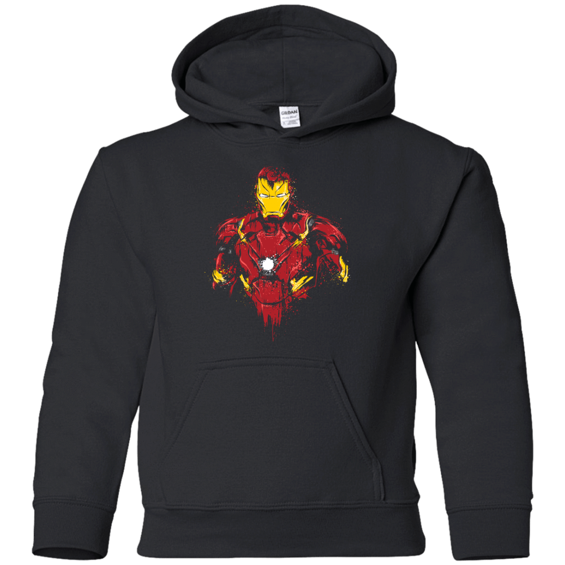 Sweatshirts Black / YS Iron Warrior Youth Hoodie