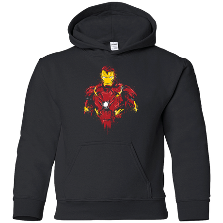 Sweatshirts Black / YS Iron Warrior Youth Hoodie