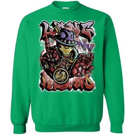 Sweatshirts Irish Green / Small Ironman Long Island Crewneck Sweatshirt