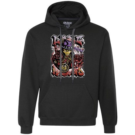 Sweatshirts Black / Small Ironman Long Island Premium Fleece Hoodie