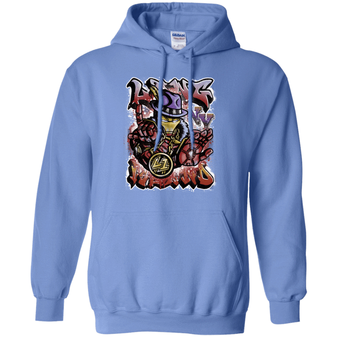 Sweatshirts Carolina Blue / Small Ironman Long Island Pullover Hoodie