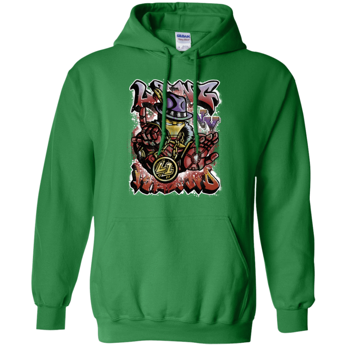 Sweatshirts Irish Green / Small Ironman Long Island Pullover Hoodie