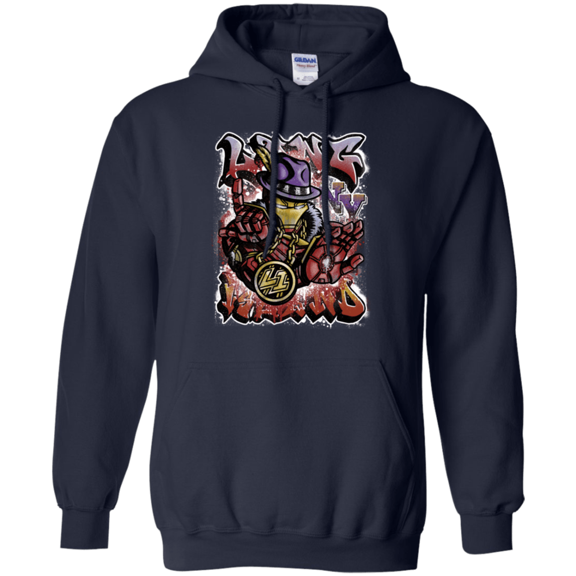 Sweatshirts Navy / Small Ironman Long Island Pullover Hoodie