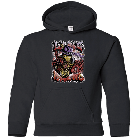 Sweatshirts Black / YS Ironman Long Island Youth Hoodie