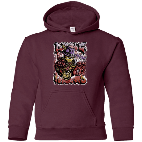 Sweatshirts Maroon / YS Ironman Long Island Youth Hoodie
