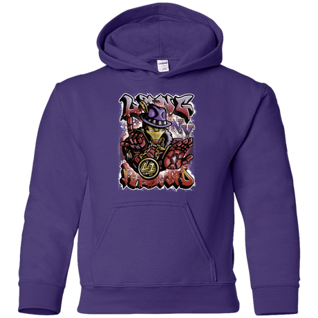 Sweatshirts Purple / YS Ironman Long Island Youth Hoodie