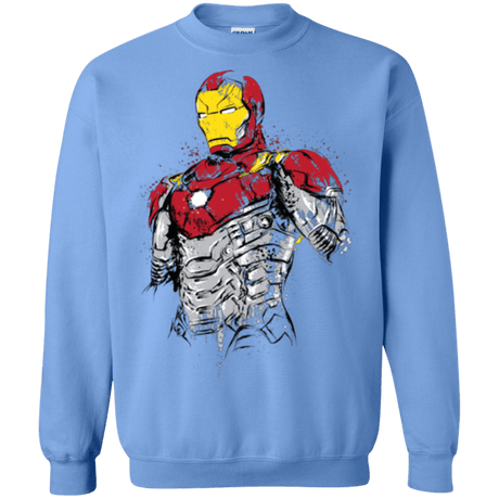 Sweatshirts Carolina Blue / S Ironman - Mark XLVII Armor Crewneck Sweatshirt