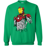 Sweatshirts Irish Green / S Ironman - Mark XLVII Armor Crewneck Sweatshirt