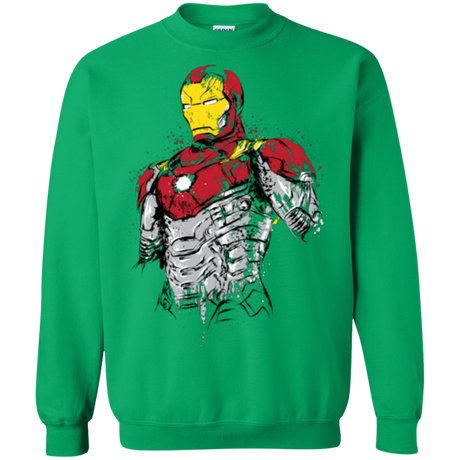 Sweatshirts Irish Green / S Ironman - Mark XLVII Armor Crewneck Sweatshirt