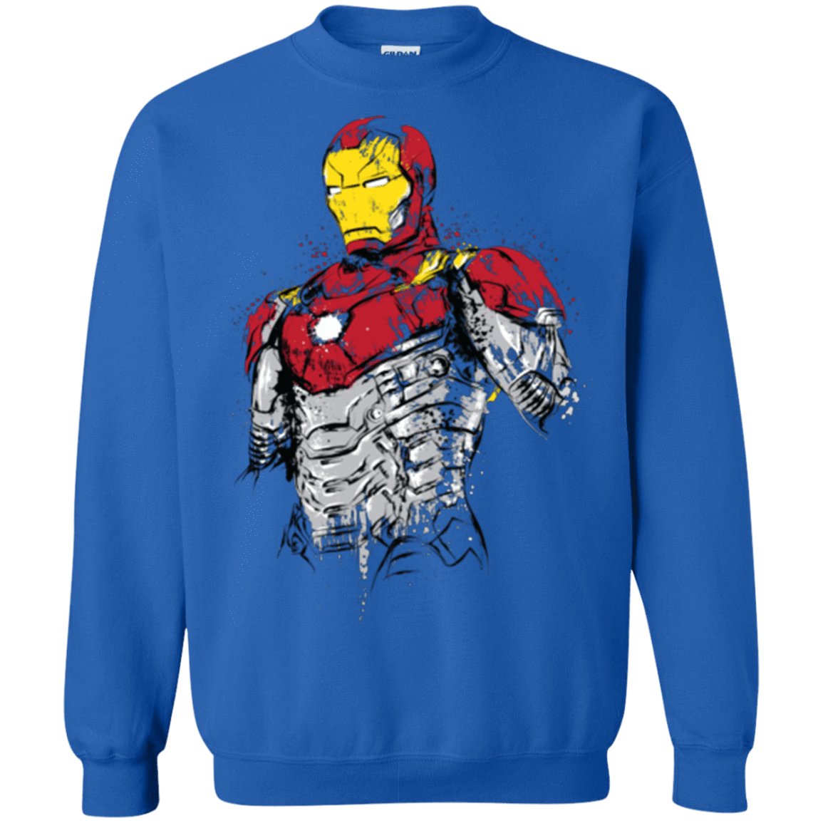 Sweatshirts Royal / S Ironman - Mark XLVII Armor Crewneck Sweatshirt