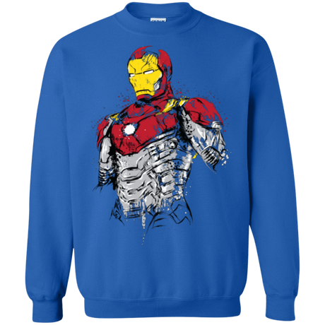 Sweatshirts Royal / S Ironman - Mark XLVII Armor Crewneck Sweatshirt