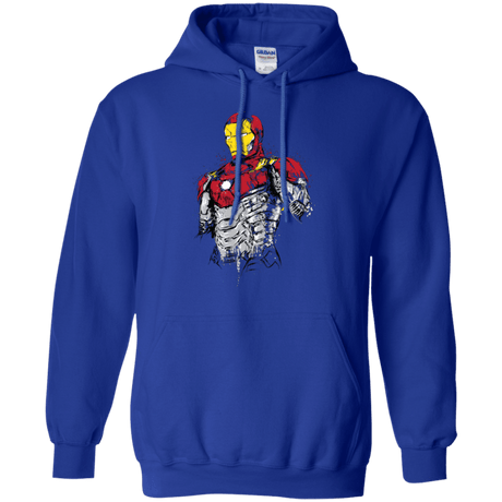 Sweatshirts Royal / S Ironman - Mark XLVII Armor Pullover Hoodie