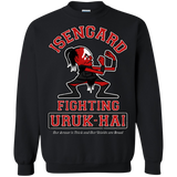 Sweatshirts Black / Small ISENGARD FIGHTING URUKHAI Crewneck Sweatshirt