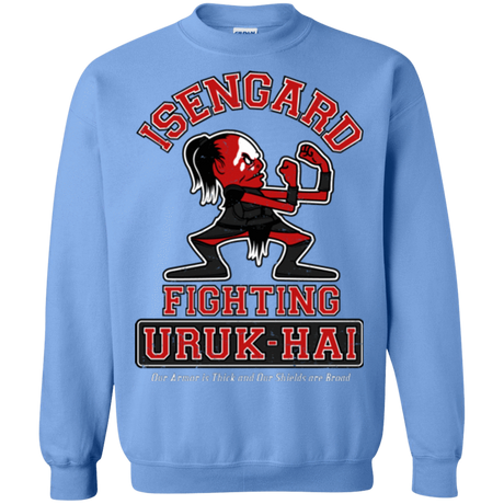 Sweatshirts Carolina Blue / Small ISENGARD FIGHTING URUKHAI Crewneck Sweatshirt