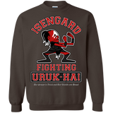 Sweatshirts Dark Chocolate / Small ISENGARD FIGHTING URUKHAI Crewneck Sweatshirt