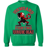 Sweatshirts Irish Green / Small ISENGARD FIGHTING URUKHAI Crewneck Sweatshirt