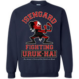 Sweatshirts Navy / Small ISENGARD FIGHTING URUKHAI Crewneck Sweatshirt