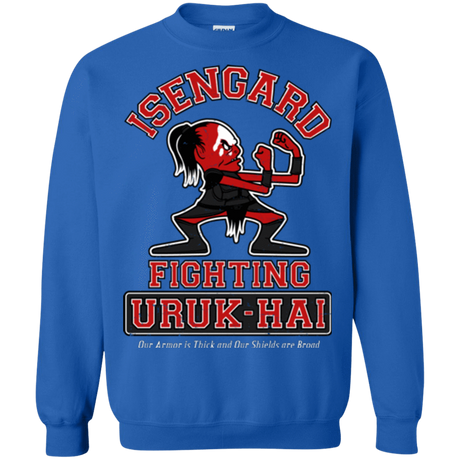 Sweatshirts Royal / Small ISENGARD FIGHTING URUKHAI Crewneck Sweatshirt