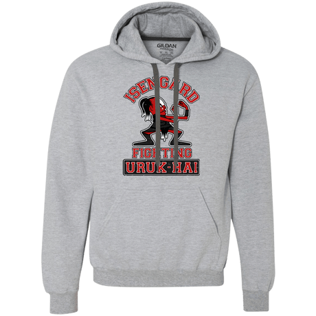 Sweatshirts Sport Grey / Small ISENGARD FIGHTING URUKHAI Premium Fleece Hoodie