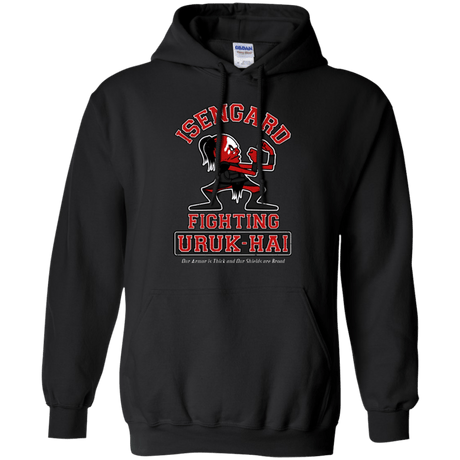 Sweatshirts Black / Small ISENGARD FIGHTING URUKHAI Pullover Hoodie
