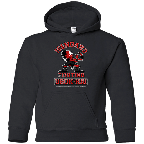 Sweatshirts Black / YS ISENGARD FIGHTING URUKHAI Youth Hoodie