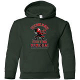 Sweatshirts Forest Green / YS ISENGARD FIGHTING URUKHAI Youth Hoodie